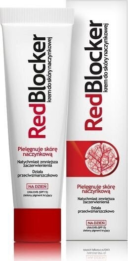 Kremas jautriai veido odai Aflofarm RedBlocker Night Sensitive and Capillary Skin Cream, 50ml цена и информация | Veido kremai | pigu.lt