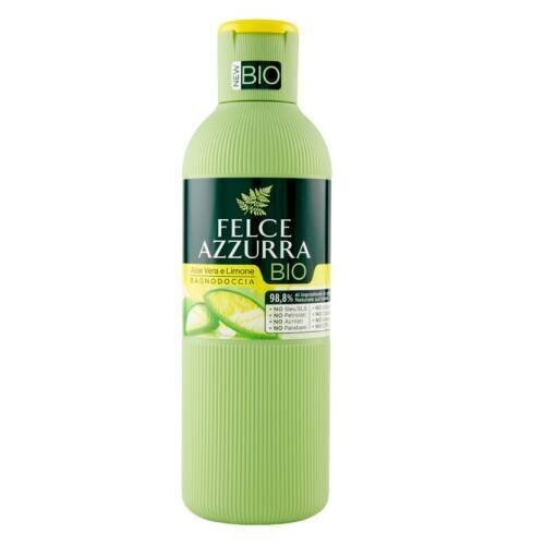 Dušo želė Felce Azzurra Aloe Vera & Lemon, 500ml kaina ir informacija | Dušo želė, aliejai | pigu.lt