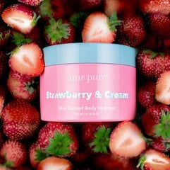 Drėkinamasis kūno kremas Âme Pure Strawberry & Cream, 200 ml kaina ir informacija | Kūno kremai, losjonai | pigu.lt