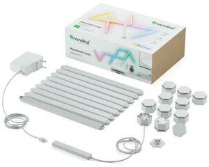 Nanoleaf Lines Starter Kit (9 plokštės) kaina ir informacija | LED juostos | pigu.lt