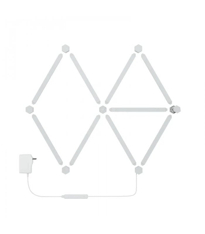 Nanoleaf Lines Starter Kit (9 plokštės) kaina ir informacija | LED juostos | pigu.lt