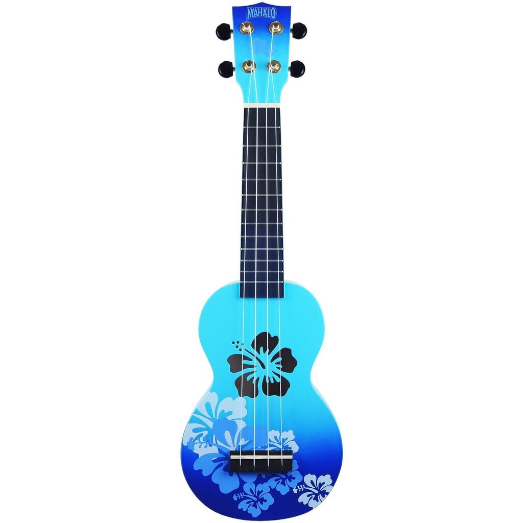 Sopraninė ukulelė Mahalo Designer MD1HB-BUB Hibiscus kaina ir informacija | Gitaros | pigu.lt