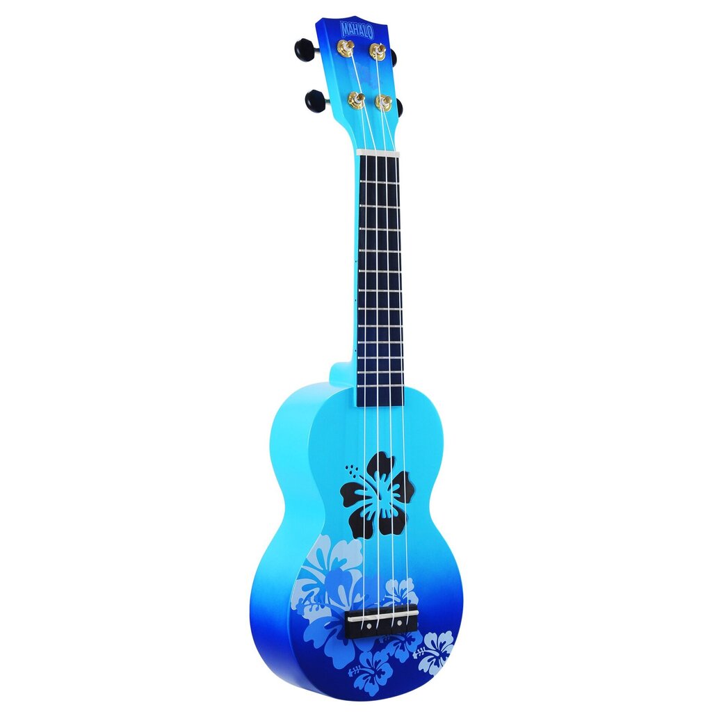 Sopraninė ukulelė Mahalo Designer MD1HB-BUB Hibiscus kaina ir informacija | Gitaros | pigu.lt