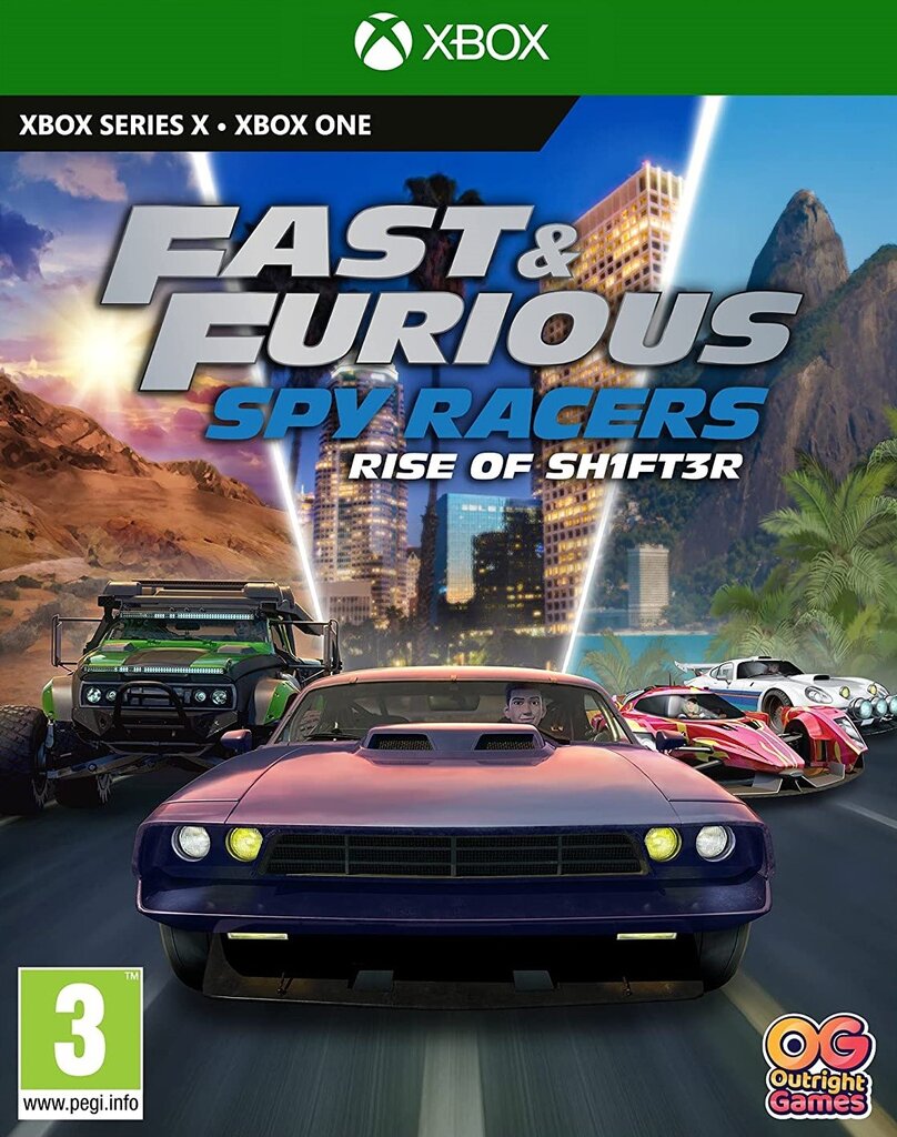 Компьютерная игра Fast and Furious Spy Racers: Rise of Shift3r Xbox Series  X цена | pigu.lt