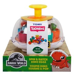 Žaidimas TOMY Spin & Hatch Dino Eggs, E73252 kaina ir informacija | Žaislai kūdikiams | pigu.lt