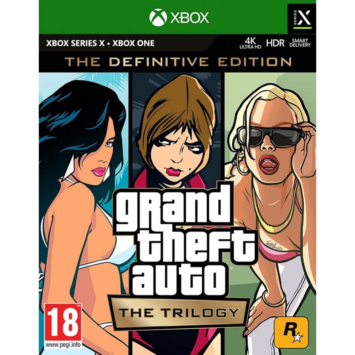 Компьютерная игра GTA The Trilogy Definitive Edition Xbox One | Серия Х  цена | pigu.lt