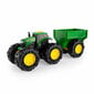 Traktorius su priekaba John Deere цена и информация | Žaislai berniukams | pigu.lt