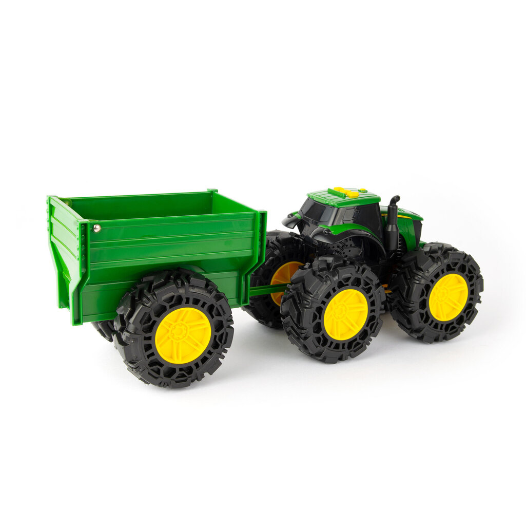 Traktorius su priekaba John Deere цена и информация | Žaislai berniukams | pigu.lt