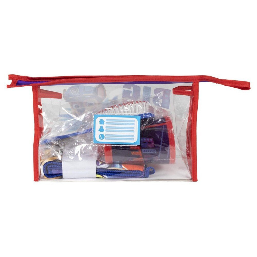 Vaikiškas higienos reikmenų krepšys The Paw Patrol, mėlynas, 4 vnt, kaina ir informacija | Aksesuarai vaikams | pigu.lt