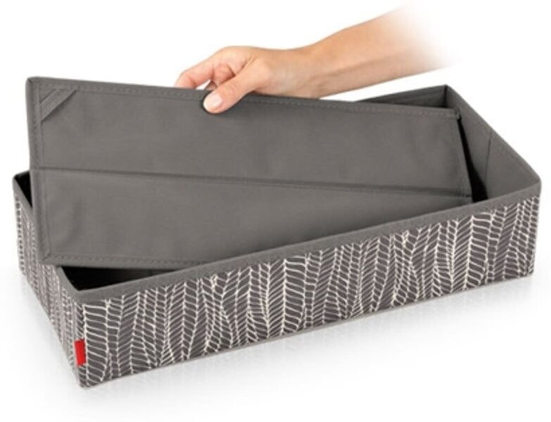 Тканевый ящик для хранения Tescoma Fancy Home, 40x18x10 см цена | pigu.lt
