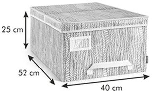 Tescoma medžiaginė daiktadėžė Fancy Home, 40x52x25 cm kaina ir informacija | Pakabos, maišai drabužiams | pigu.lt