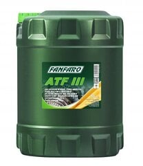 Fanfaro ATF III, 10L цена и информация | Другие масла | pigu.lt