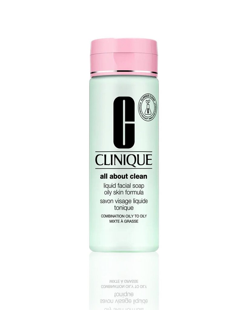 Skystas muilas veidui Clinique Liquid Facial Soap Oily Skin Formula, 200 ml kaina ir informacija | Veido prausikliai, valikliai | pigu.lt