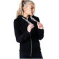 Džemperis moterims Justhype Drawstring Zip Hoodie W HYPWOMHOOD001, juodas kaina ir informacija | Džemperiai moterims | pigu.lt