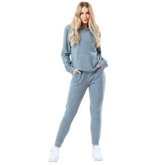 Sportinis kostiumas moterims Justhype Faux Knit Tracksuit W HYKNITSET001, mėlynas цена и информация | Спортивная одежда для женщин | pigu.lt