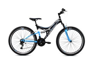 Горный велосипед Capriolo MTB CTX260 26", черный/синий цена и информация | Велосипеды | pigu.lt