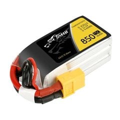 Аккумулятор Tattu 850mAh 11.1V 75C 3S1P Konektor XT60 цена и информация | Аккумуляторы | pigu.lt