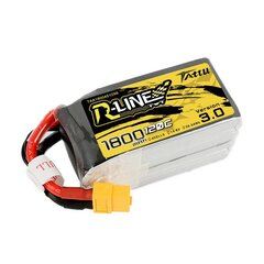 Akumuliatoriaus Tattu R-line versija 3.0 1800mAh 14,8v 120c 4S1p XT60 цена и информация | Смарттехника и аксессуары | pigu.lt