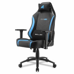 Žaidimų kėdė sharkoon sgs20, mėlyna kaina ir informacija | Biuro kėdės | pigu.lt