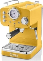 Swan SK22110YELN coffee maker Espresso machine 1.2 L Manual цена и информация | Кофемашины | pigu.lt