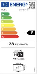 MONITOR HP LED IPS 31,5" U32 (368Y5E9) цена и информация | hp Мониторы, стойки для мониторов | pigu.lt