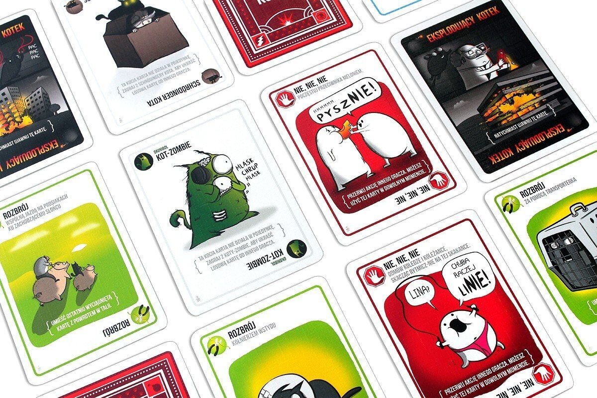 Stalo žaidimas Rebel Exploding Kittens Adults Only, PL kaina ir informacija | Stalo žaidimai, galvosūkiai | pigu.lt