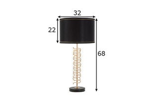 Настольная лампа TWIST, 32х68 см цена и информация | Настольные светильники | pigu.lt