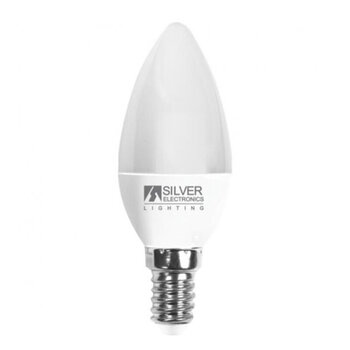 LED lemputė Silver Electronics Eco E14 5W A+ kaina ir informacija | Elektros lemputės | pigu.lt