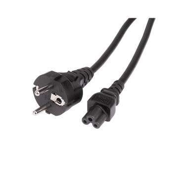 Maitinimo kabelis skirtas nešiojamų kompiuterių įkrovikliams, 1.5m. цена и информация | Kabeliai ir laidai | pigu.lt