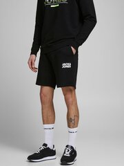 Мужские шорты Jack & Jones 12186787*01, черные цена и информация | Мужские шорты | pigu.lt