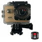 Riff SPK-1 Ultra HD 4K 16Mpix, auksinė цена и информация | Veiksmo ir laisvalaikio kameros | pigu.lt