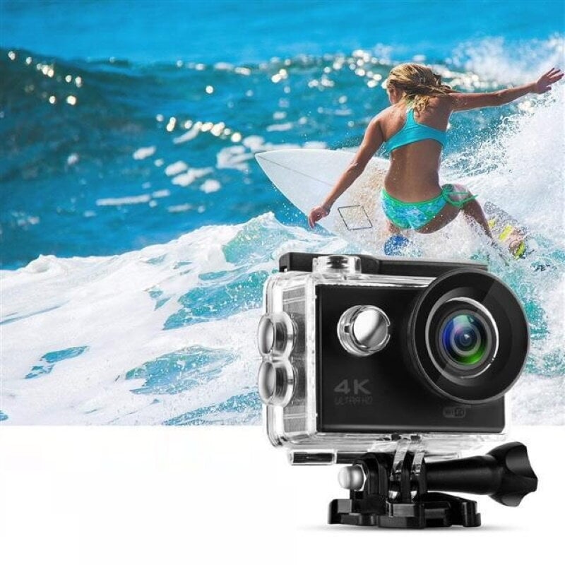Riff SPK-1 Ultra HD 4K 16Mpix, auksinė kaina ir informacija | Veiksmo ir laisvalaikio kameros | pigu.lt
