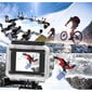 Riff SPK-1 Ultra HD 4K 16Mpix, sidabrinė цена и информация | Veiksmo ir laisvalaikio kameros | pigu.lt