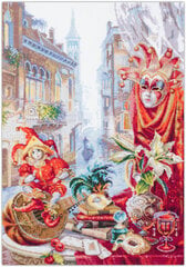 Набор для вышивания Magic Needle «Carnevale di Venezia» 528-555 цена и информация | Принадлежности для вышивания | pigu.lt