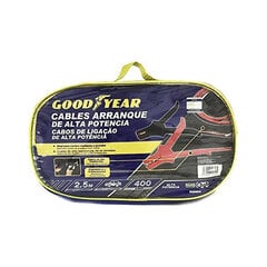 Кабели стартера Goodyear CS6 400A, алюминий (2,5 м) цена и информация | Зарядные устройства для аккумуляторов | pigu.lt