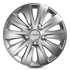 Ratų gaubtai Goodyear Shanghai Sidabras 14" (4 uds) kaina ir informacija | Goodyear Auto aksesuarai ir priedai | pigu.lt