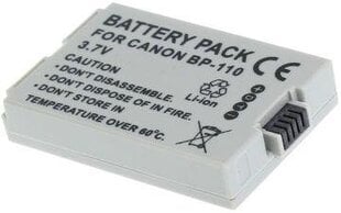 Canon, BP-110 kaina ir informacija | Akumuliatoriai vaizdo kameroms | pigu.lt
