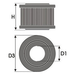 Oro filtras Green Filters RCL076 kaina ir informacija | Green Filters Autoprekės | pigu.lt