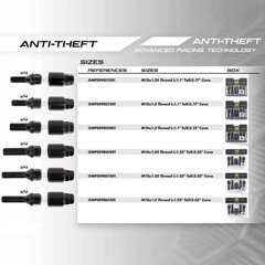 Комплект винтов OMP OMPS09661401 M14 x 1,50 цена и информация | Автопринадлежности | pigu.lt