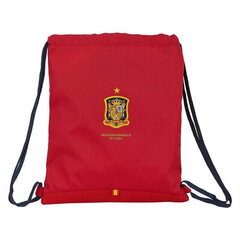 Sportinis maišelis RFEF, raudonas kaina ir informacija | Kuprinės mokyklai, sportiniai maišeliai | pigu.lt