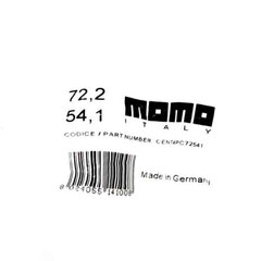 Центровочные кольца Momo MOMCENT4PC72541 4 шт CB 72,2 CB 54,1 цена и информация | Автопринадлежности | pigu.lt