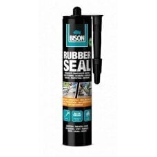 Гидроизоляционная мастика Bison Rubber Seal, 310 г цена и информация | Уплотнительные материалы | pigu.lt