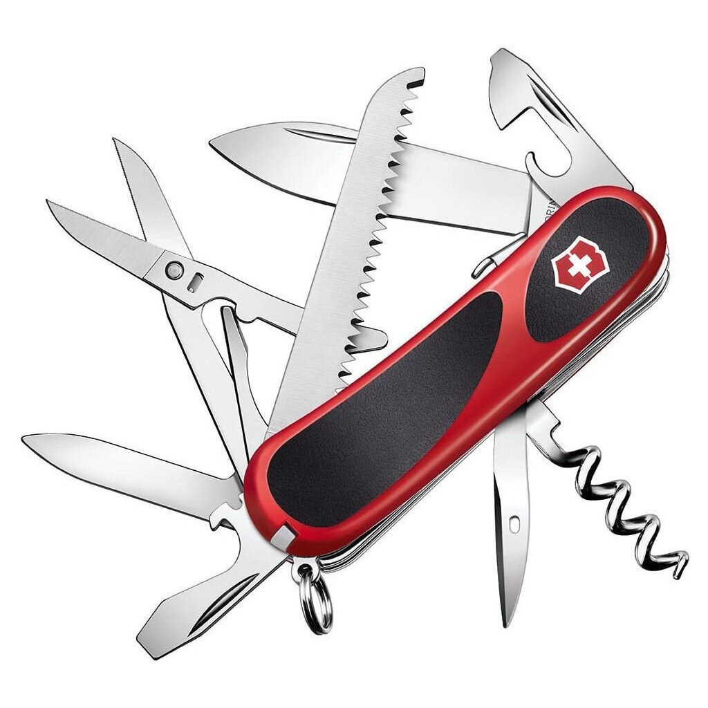 Victorinox Evolution Grip S17 Lenktinis Peilis kaina ir informacija | Turistiniai peiliai, daugiafunkciniai įrankiai | pigu.lt