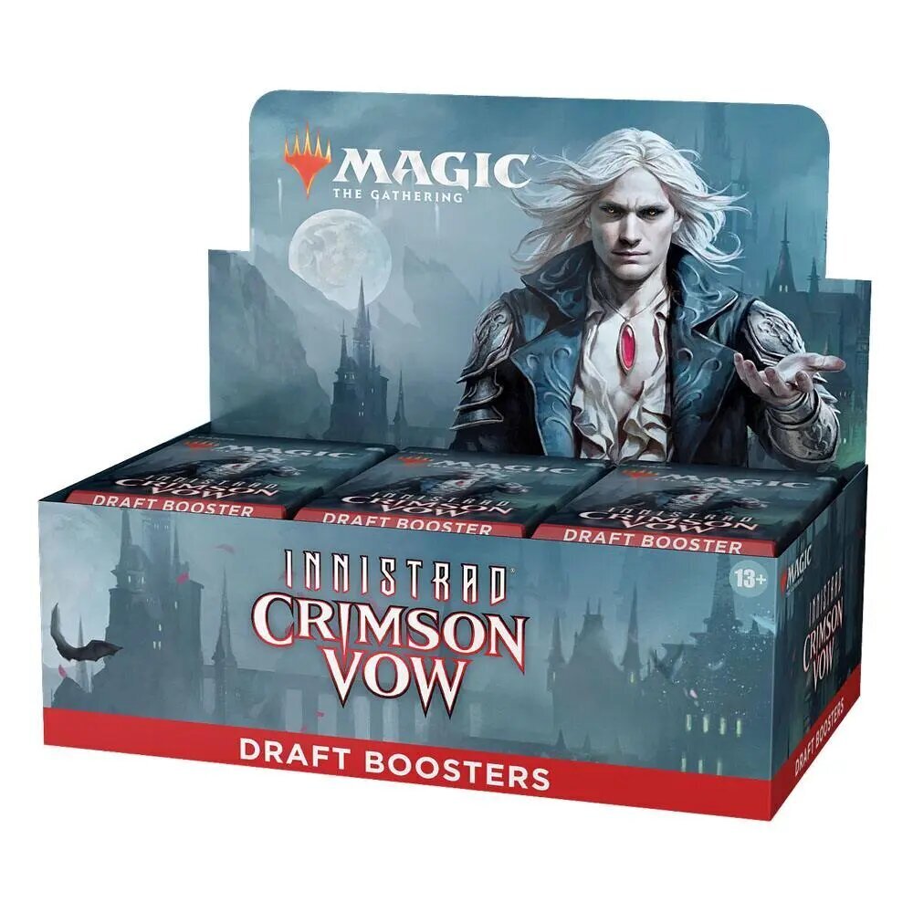 Kortų žaidimų rinkinys Magic the Gathering Innistrad: Crimson Vow Draft Booster Display (36)anglų klaba kaina ir informacija | Stalo žaidimai, galvosūkiai | pigu.lt