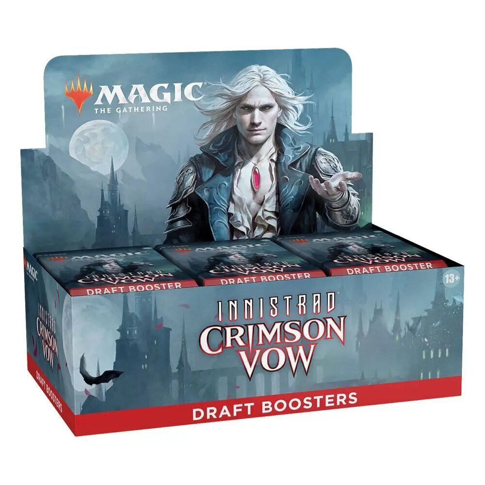 Kortų žaidimų rinkinys Magic the Gathering Innistrad: Crimson Vow Draft Booster Display (36)anglų klaba kaina ir informacija | Stalo žaidimai, galvosūkiai | pigu.lt