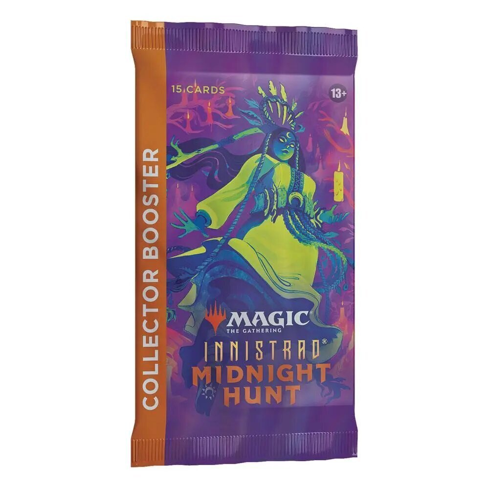 Kortų žaidimų rinkinys Magic the Gathering Innistrad: Midnight Hunt Collector Booster Display (12)anglų kalba kaina ir informacija | Stalo žaidimai, galvosūkiai | pigu.lt