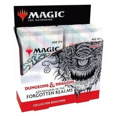 Бустерный дисплей Magic the Gathering: Dungeons & Dragons (D&D) Adventures in the Forgotten Realms Realms Collector (12), английский цена и информация | Настольные игры, головоломки | pigu.lt