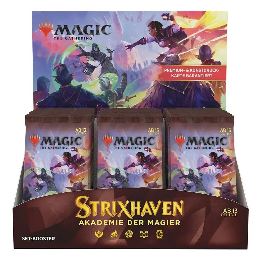 Kortų žaidimų rinkinys Magic the Gathering Strixhaven: School of Mages busterių rininys (30) vokiečių kalba kaina ir informacija | Stalo žaidimai, galvosūkiai | pigu.lt