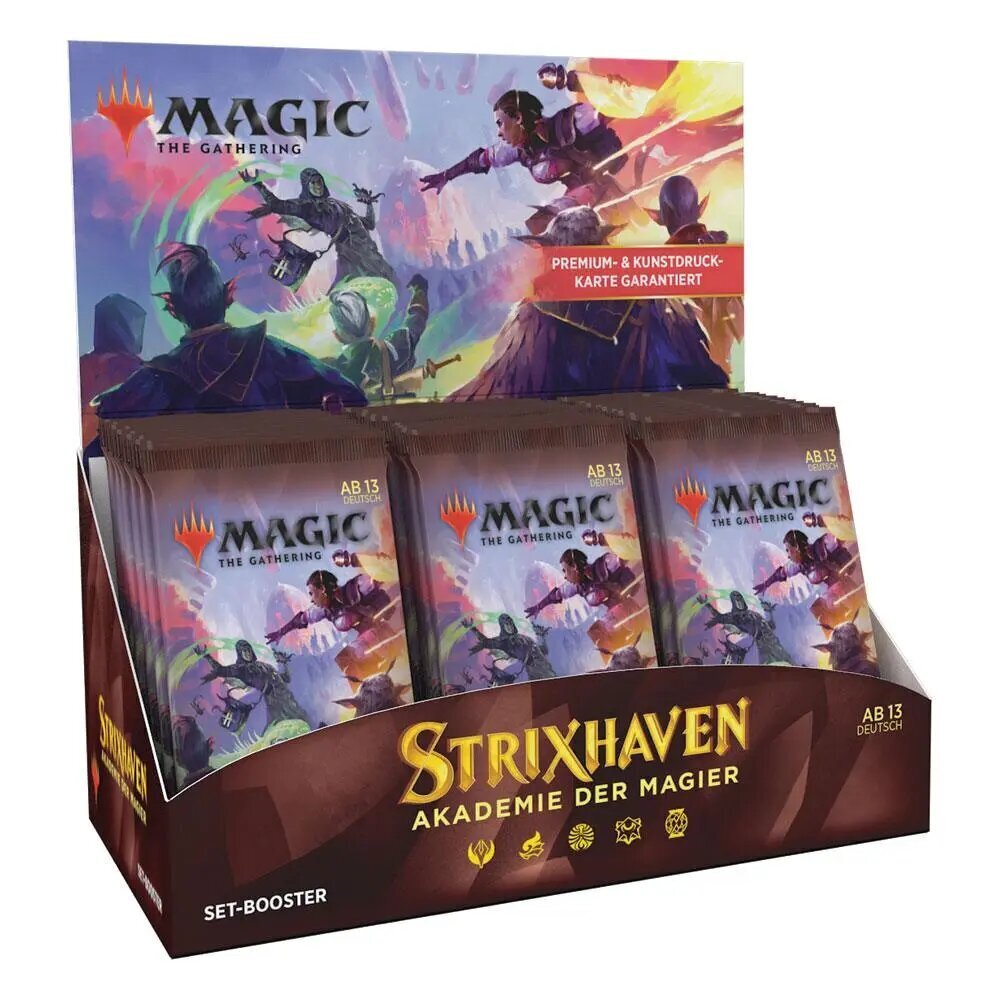 Kortų žaidimų rinkinys Magic the Gathering Strixhaven: School of Mages busterių rininys (30) vokiečių kalba цена и информация | Stalo žaidimai, galvosūkiai | pigu.lt