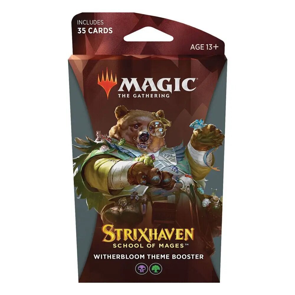 Kortų žaidimo rinkinys Magic the Gathering Strixhaven, Magų mokyklos temos plastikinės kortos (EN) kaina ir informacija | Stalo žaidimai, galvosūkiai | pigu.lt